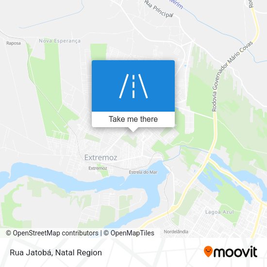 Rua Jatobá map