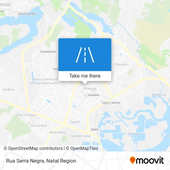 Rua Serra Negra map