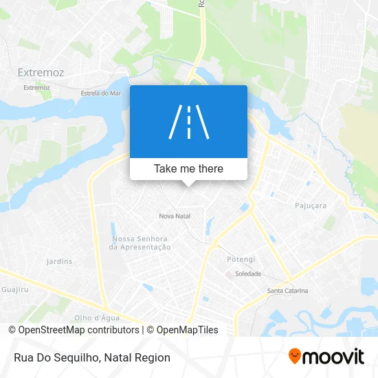 Rua Do Sequilho map