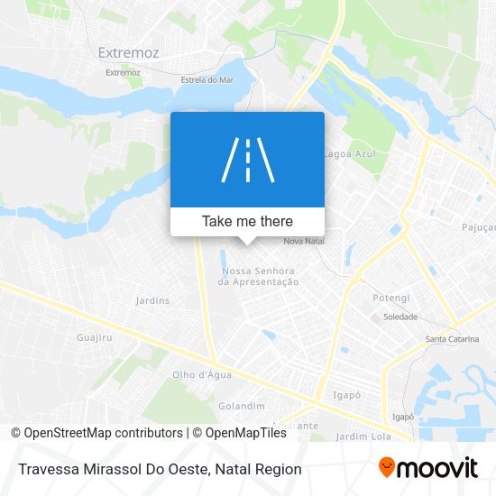 Travessa Mirassol Do Oeste map
