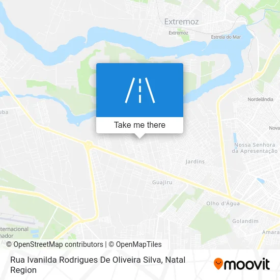 Rua Ivanilda Rodrigues De Oliveira Silva map