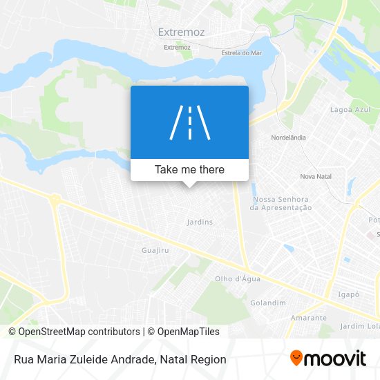 Rua Maria Zuleide Andrade map