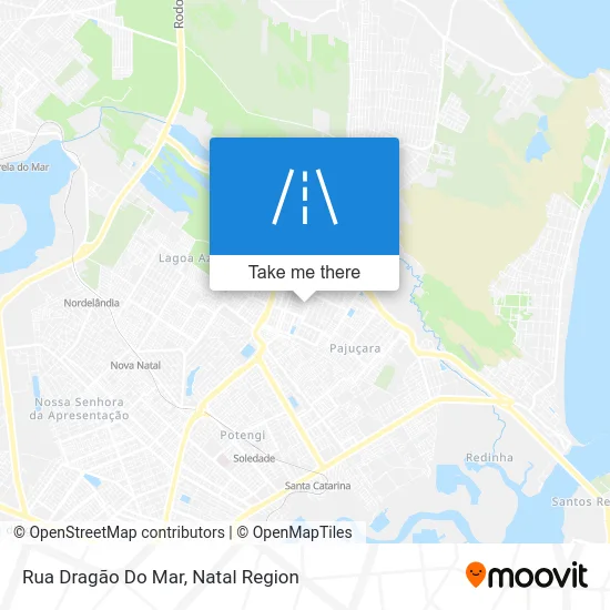 Rua Dragão Do Mar map