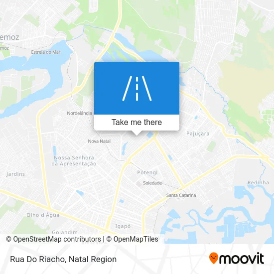 Rua Do Riacho map