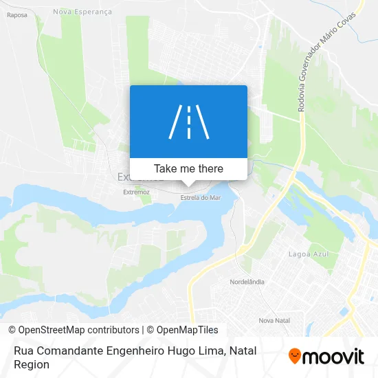 Rua Comandante Engenheiro Hugo Lima map