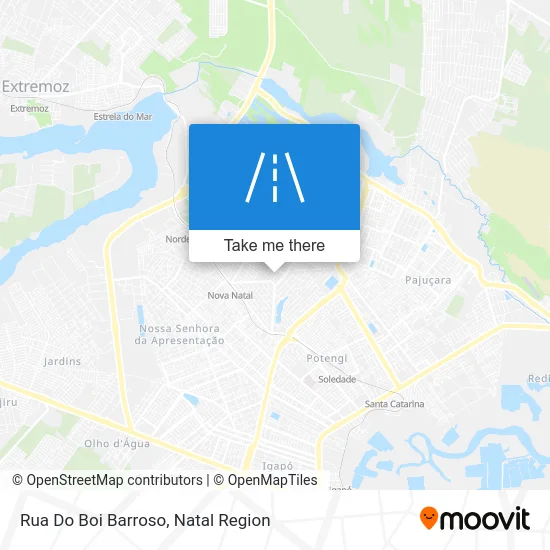Rua Do Boi Barroso map