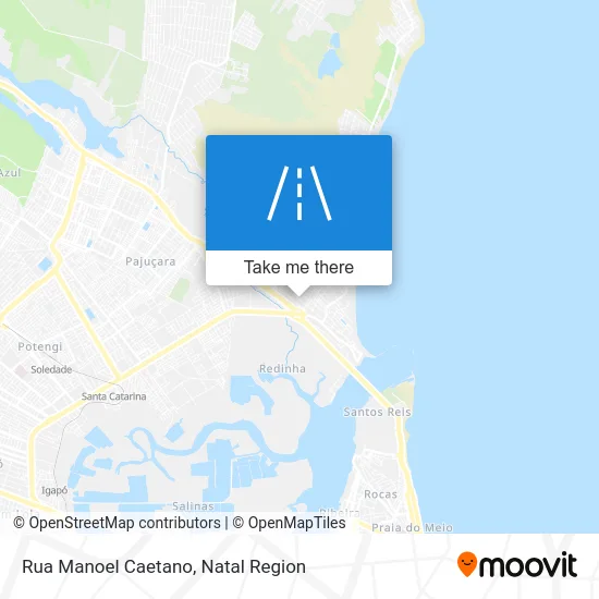 Rua Manoel Caetano map