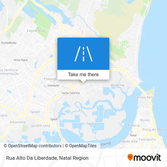 Rua Alto Da Liberdade map