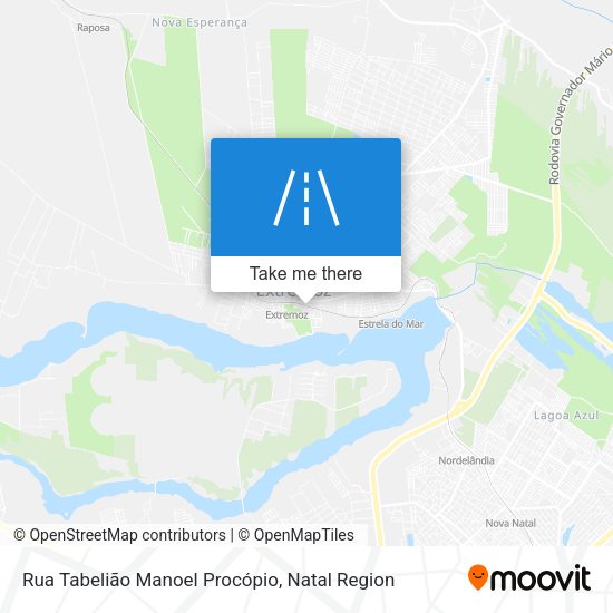 Rua Tabelião Manoel Procópio map