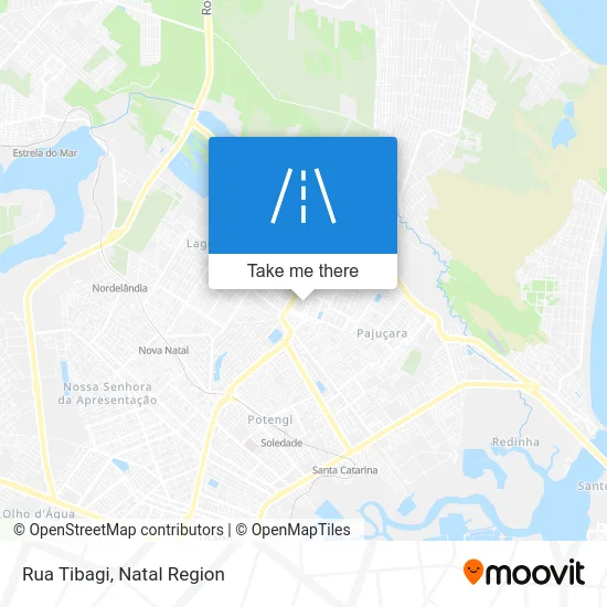 Rua Tibagi map