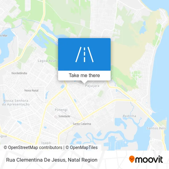 Rua Clementina De Jesus map