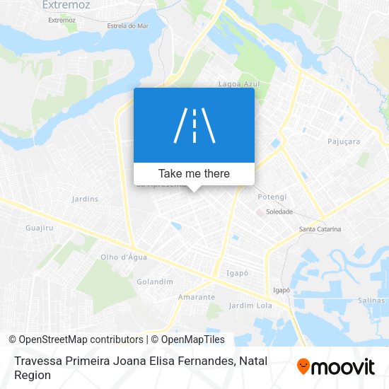 Travessa Primeira Joana Elisa Fernandes map