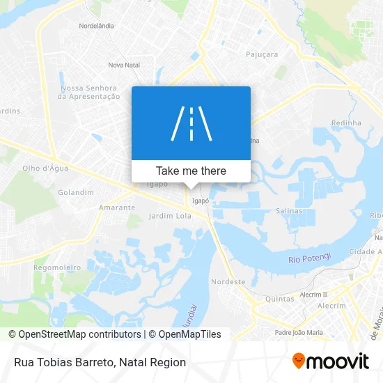 Rua Tobias Barreto map