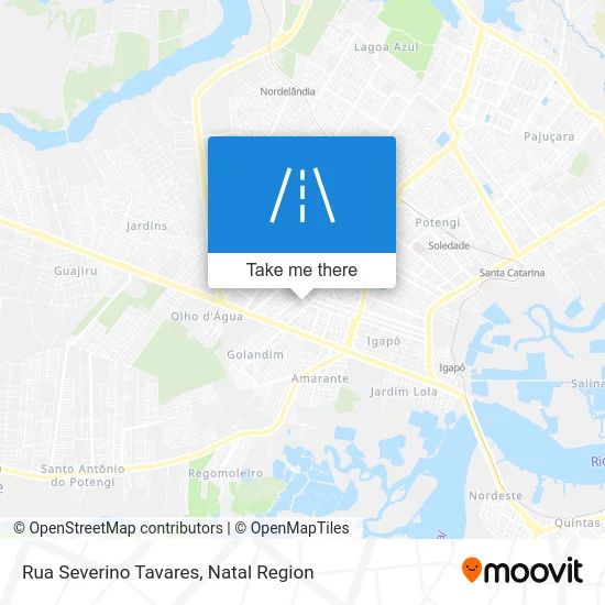Rua Severino Tavares map