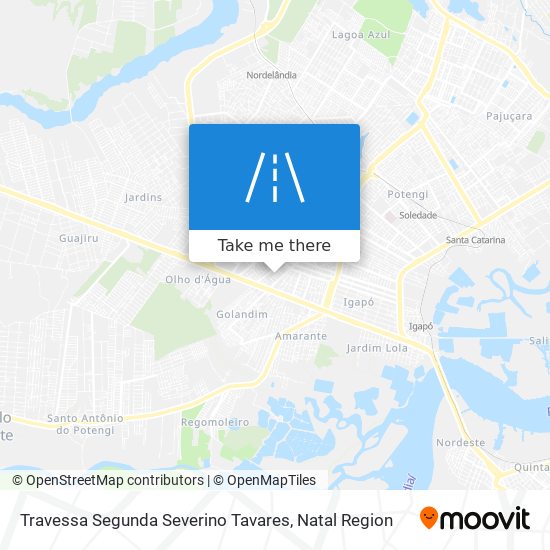 Travessa Segunda Severino Tavares map