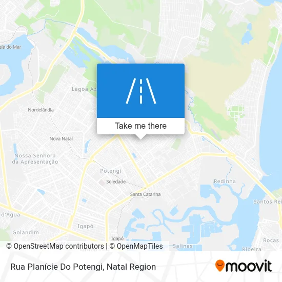 Rua Planície Do Potengi map