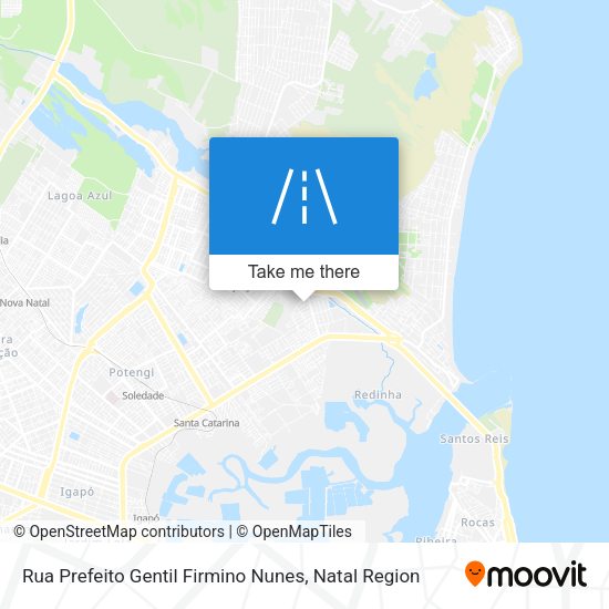 Rua Prefeito Gentil Firmino Nunes map