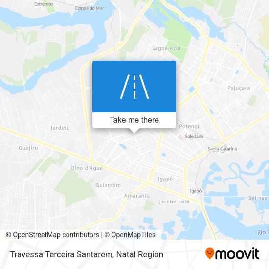 Travessa Terceira Santarem map