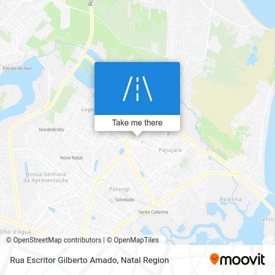 Rua Escritor Gilberto Amado map