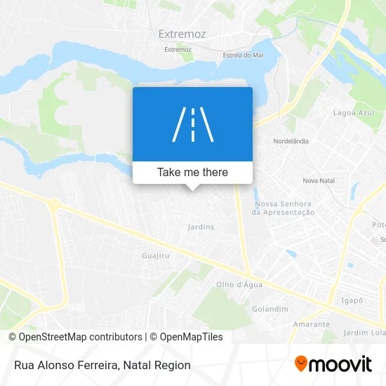 Rua Alonso Ferreira map