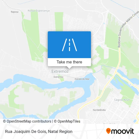 Rua Joaquim De Gois map