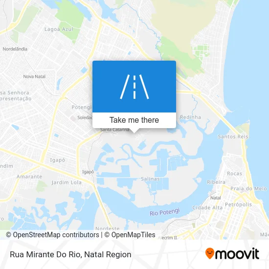 Rua Mirante Do Rio map