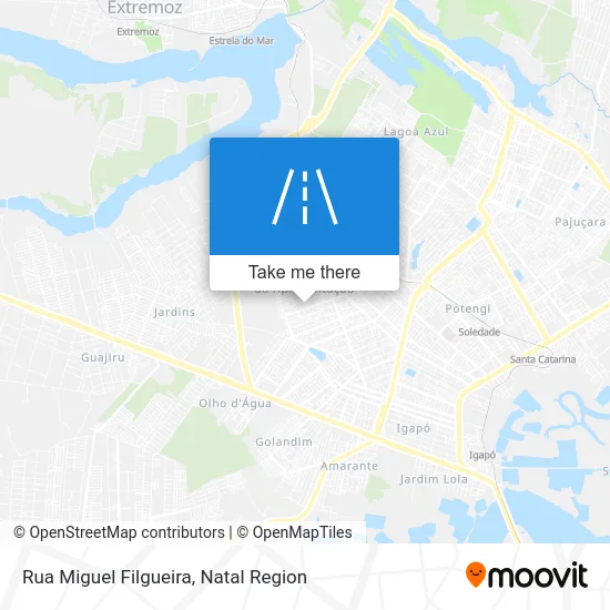 Rua Miguel Filgueira map
