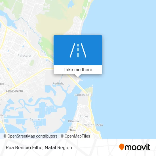 Rua Benicio Filho map