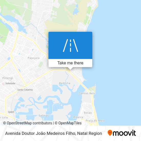 Avenida Doutor João Medeiros Filho map