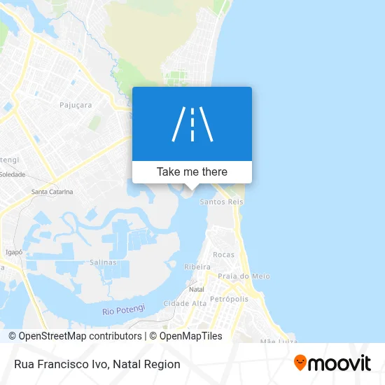 Rua Francisco Ivo map