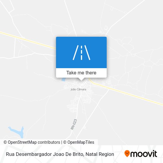 Rua Desembargador Joao De Brito map