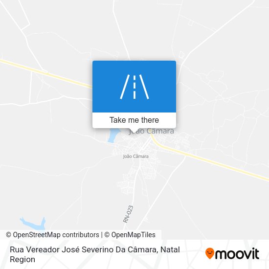 Rua Vereador José Severino Da Câmara map