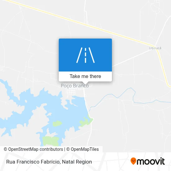 Rua Francisco Fabrício map
