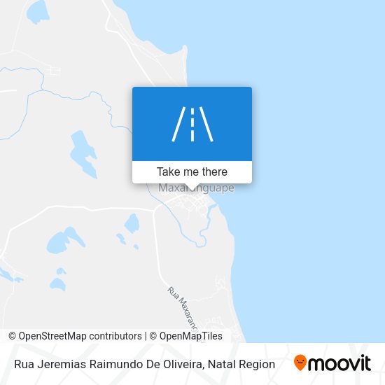 Rua Jeremias Raimundo De Oliveira map