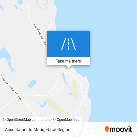Assentamento Muriu map