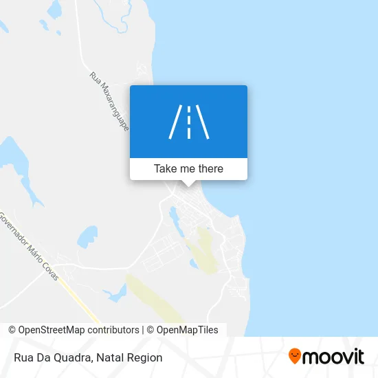 Rua Da Quadra map