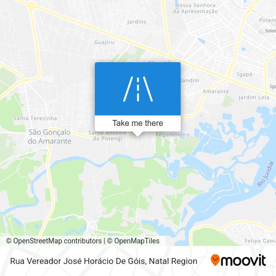 Rua Vereador José Horácio De Góis map