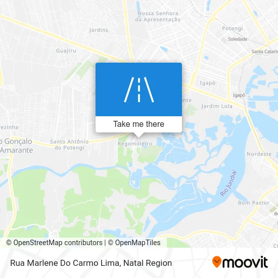 Rua Marlene Do Carmo Lima map