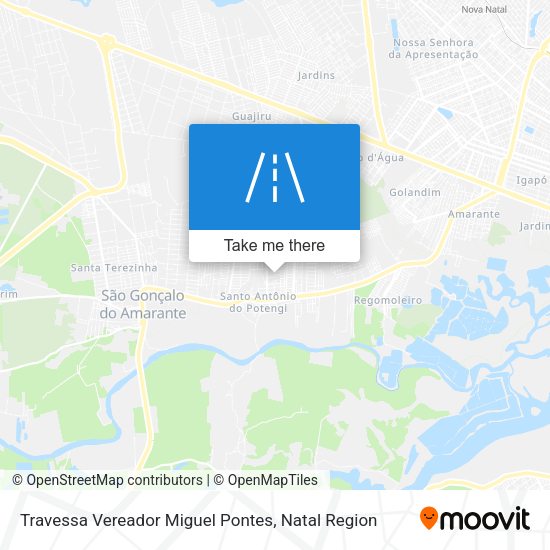 Travessa Vereador Miguel Pontes map