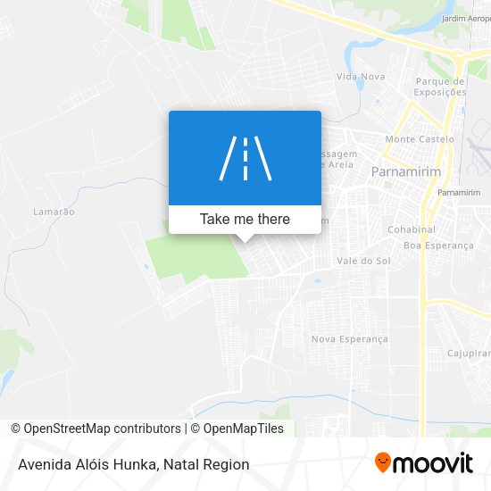 Avenida Alóis Hunka map