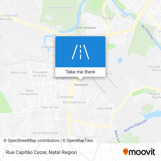 Rua Capitão Cezar map