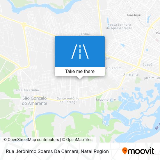 Rua Jerônimo Soares Da Câmara map