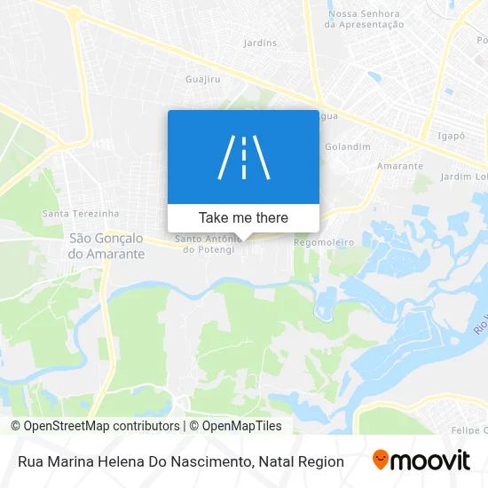 Rua Marina Helena Do Nascimento map