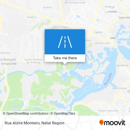Rua Alzira Monteiro map