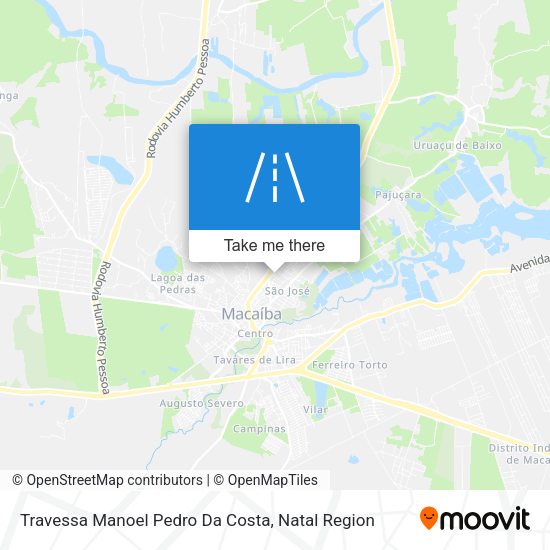 Travessa Manoel Pedro Da Costa map