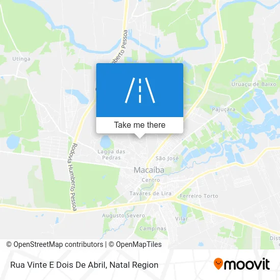 Rua Vinte E Dois De Abril map