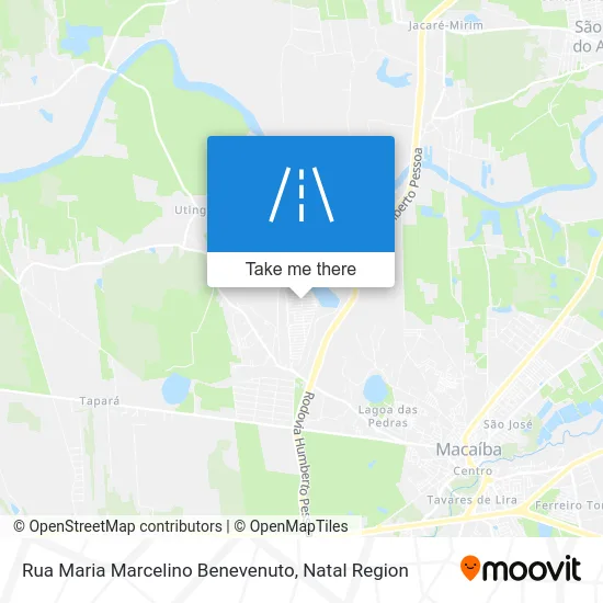 Rua Maria Marcelino Benevenuto map