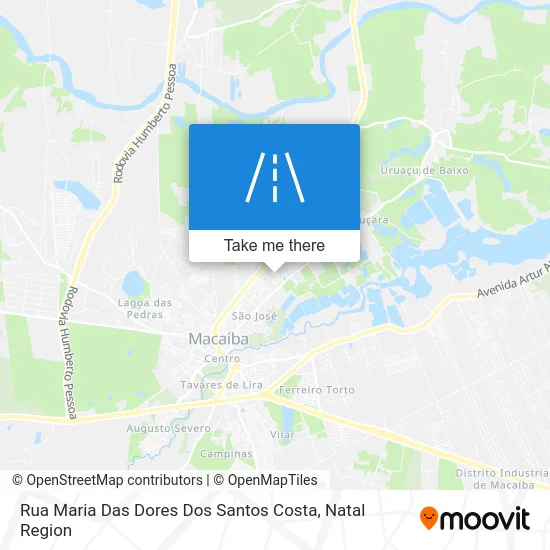 Rua Maria Das Dores Dos Santos Costa map
