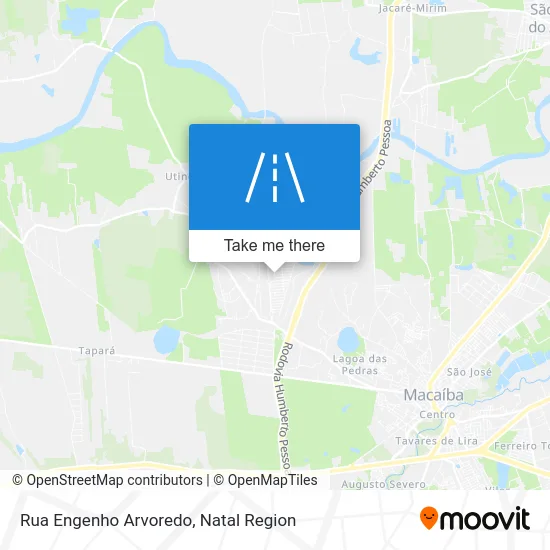 Rua Engenho Arvoredo map