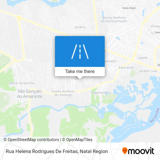 Rua Helena Rodrigues De Freitas map